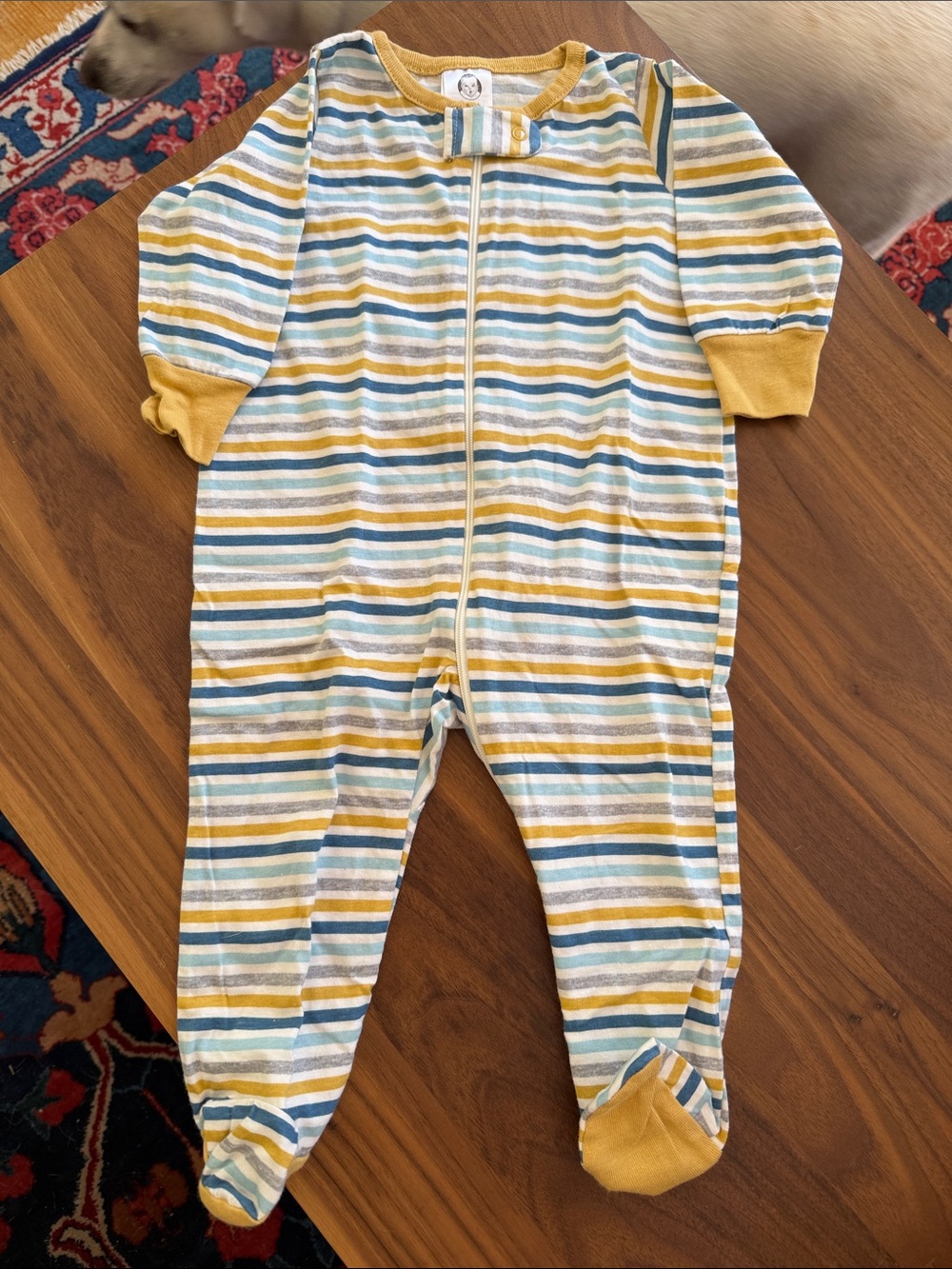 Gerber Striped Footed One-Piece  3-6 Months